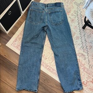 Abercrombie & Fitch Curve Love 90’s Relaxed Fit Blue Jeans